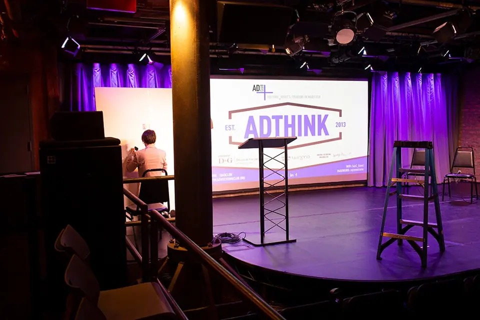 ImageThink was at AdThink to visualize the big ideas and engagement.
