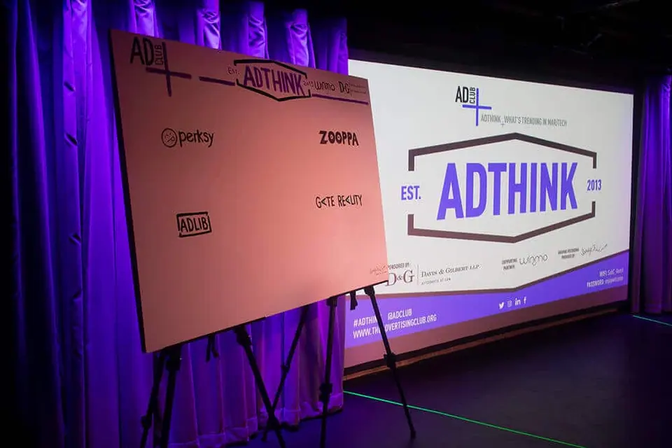 ImageThink was graphic recording the big pitch ideas from 4 innovative startups.