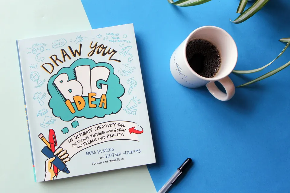 The cover of Draw Your Big Idea